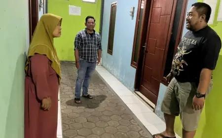 Polisi Cek Lokasi Dugaan Penggerebekan di Kos Mojoagung Jombang