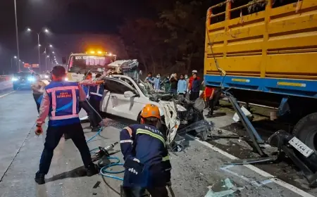 Daftar Korban Kecelakaan Maut CRV di Tol Malang-Pandaan: 5 Tewas, 4 Luka-Luka