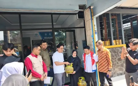 Usaha Laundry dan Kafe di Kota Blitar Kedapatan Pakai Elpiji 3 Kg, Tim Gabungan Langsung Tukar dengan Tabung Nonsubsidi