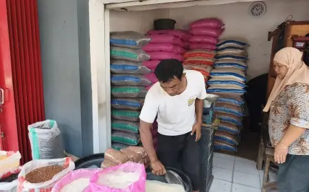 Program MBG Kembali Bergulir Sebabkan Harga Beras di Blitar Cekik Rakyat Kecil