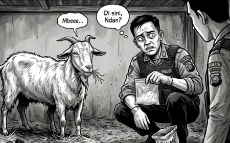Ketika Kandang Kambing di Bangkalan Mendadak Berstatus 'Kawasan Elit' Penyimpanan Narkoba