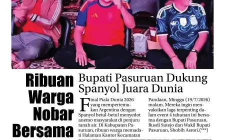 e-Koran, Edisi Senin, 20 Juli 2026