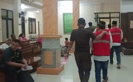 Empat Terdakwa Kasus Tanam Ganja Teknik Indoor di Jombang Dapat Tuntutan Berbeda