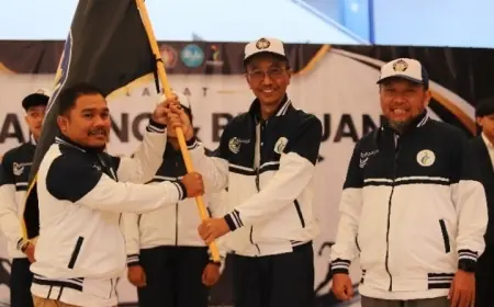 Siap Harumkan Nama Almamater, Polinema Lepas Kontingen PORSENI XV ke Medan