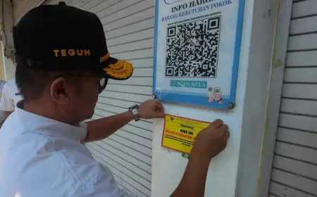 Nunggak Retribusi Hingga Rp961 Juta, 690 Kios Pasar di Mojokerto Ditempeli Stiker