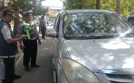 Kepatuhan Warga Bayar Pajak di Tulungagung Menurun, Petugas Gabungan Gelar Razia Kendaraan