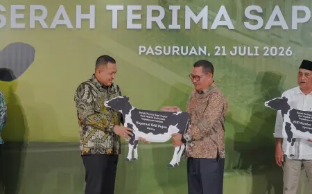 Teknologi Kandang Tertutup Diresmikan di Pasuruan, Upaya Solutif Genjot Produksi Susu Nasional
