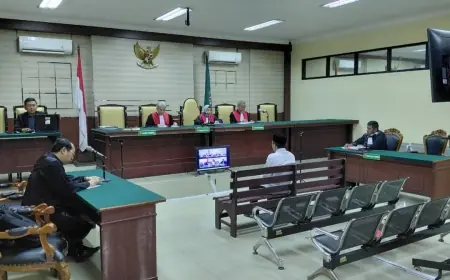 Korupsi Proyek Fiber Optik, Mantan Plt Kadis Kominfo Nganjuk Divonis 4 Tahun Penjara
