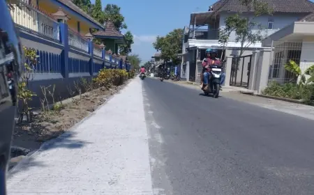 Jalan Sutojayan Hingga Wonokerso Rusak di Sejumlah Titik, Pemkab Malang Mulai Lakukan Rehabilitasi