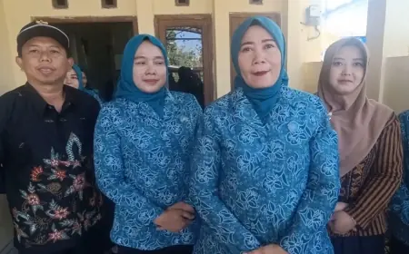 Manfaatkan Pekarangan Rumah, Desa Gebangkerep Tembus 5 Besar PKK Nganjuk