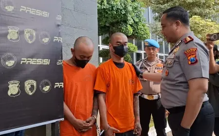 Edarkan Belasan Paket Sabu, Dua Residivis Asal Gresik Digulung