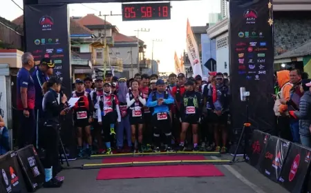 515 Peserta Ikuti Bromo Tengger Trail Run, Pelari dari Empat Negara Ikut Berpartisipasi