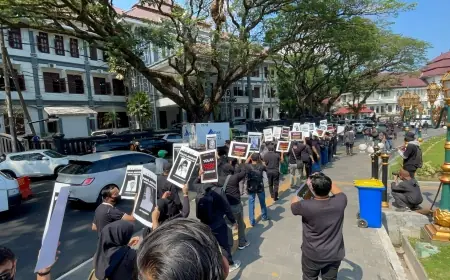 Stagmatisasi 'Londo Ireng', Jurnalis Malang Raya Demo Tuntut Permintaan Maaf Prabowo