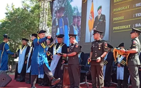 UIN Maliki Perluas Jejaring Akademik Nasional Lewat Kehadiran pada Wisuda Poltekad