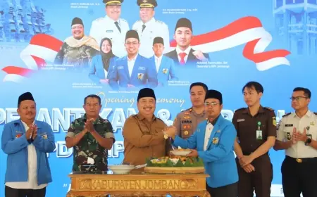 Pengurus DPD KNPI Jombang Resmi Dilantik, Siap Jadi Mitra Kritis Pemerintah