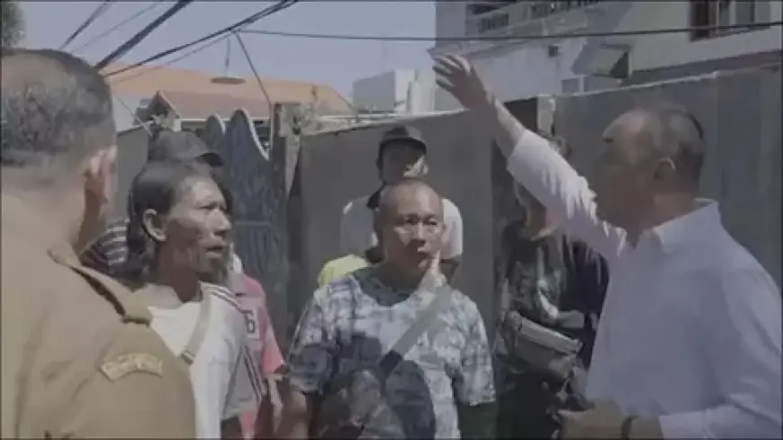 Penertiban Bengkel Liar Oleh Pemkot Surabaya Diwarnai Adu Mulut