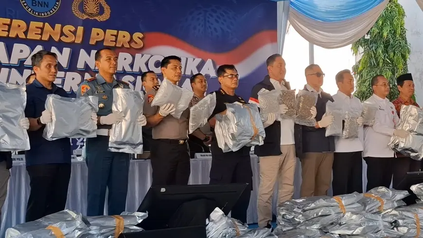 Penyelundupam Kuncup Bunga Ganja Thailand, BNN Sita Lebih dari 3 Ton di Gudang Gresik