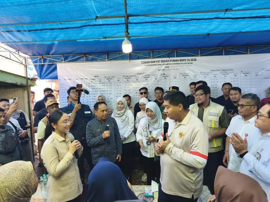 Kuota Bedah Rumah Kota Blitar Bertambah, Total 744 Unit Dikerjakan pada 2026