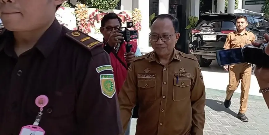 Sekda Nganjuk Nur Solekan Diperiksa Kejaksaan Soal Dugaan Korupsi Proyek Bendungan