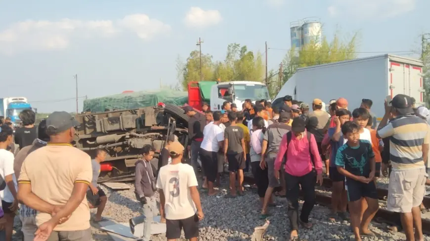 Palang Pintu Telat Menutup Diduga Pemicu Kecelakaan Maut KA Legowa dan Truk Ekspedisi