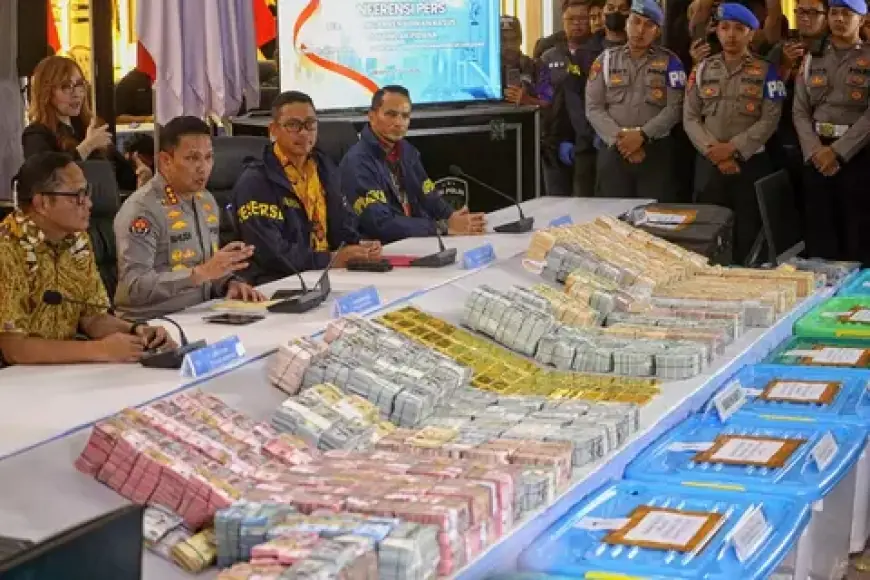 Polri Sita 74 Kg Emas dan Uang Ratusan Miliar dari Kasus Korupsi, Pemilik Masih Misterius