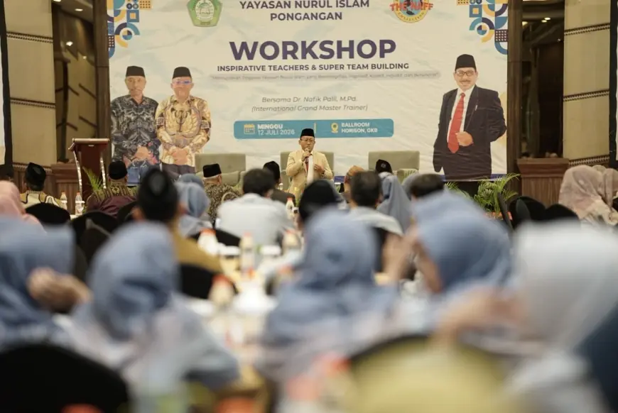 Sambut MPLS, 170 Guru Nurul Islam Pongangan Gresik Digembleng Jadi Super Team