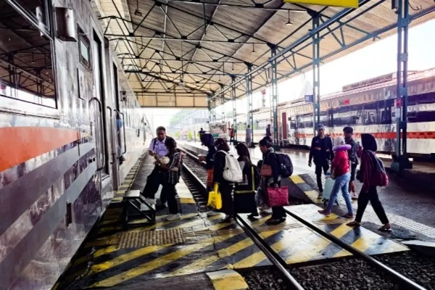 Stasiun Kediri Jadi Stasiun Tersibuk Kedua Selama Libur Sekolah