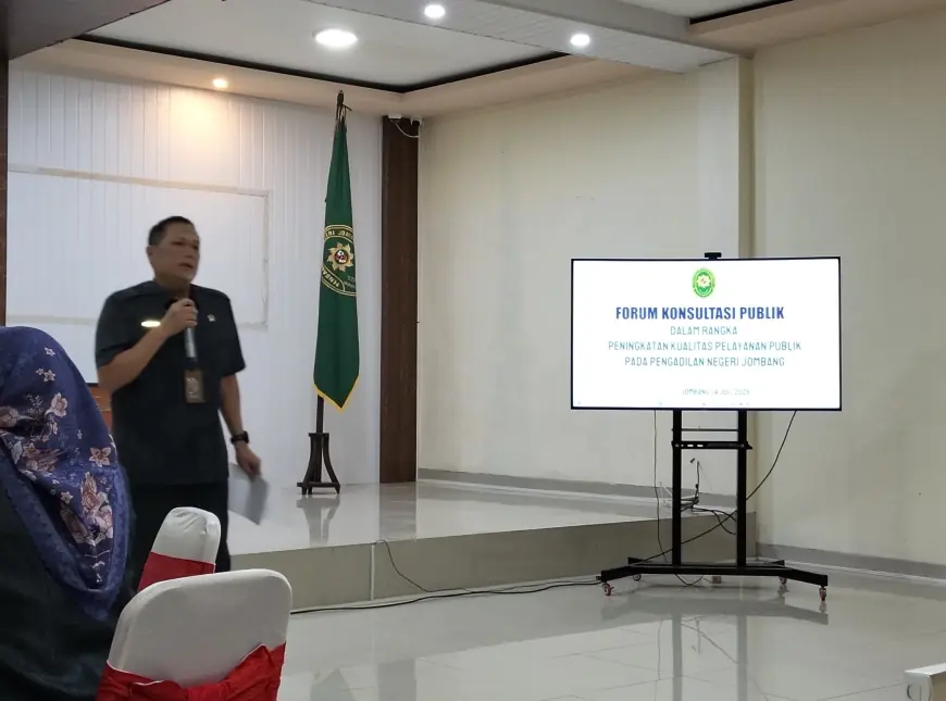 PN Jombang Gelar Konsultasi Publik, Serap Kritik dan Masukan Untuk Peningkatan Pelayanan