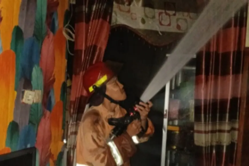 Rumah di Kediri Diduga Dibakar Mantan Suami, Kerugian Capai Rp1 Miliar