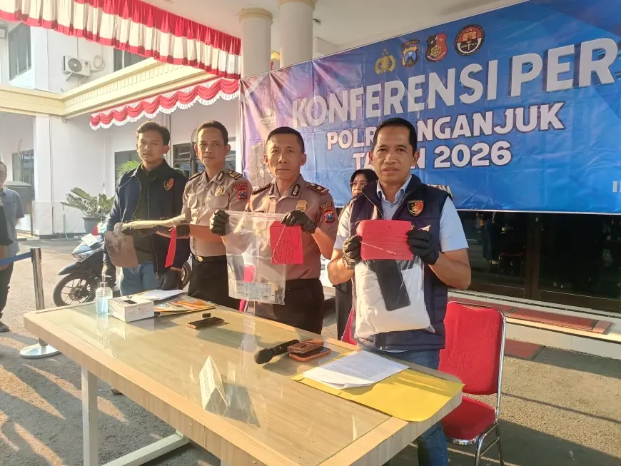 Pembunuhan Berencana di Nganjuk Terungkap, Motif Sakit Hati karena Asmara Tak Direstui