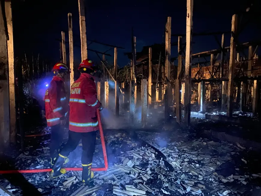 Kebakaran Kandang Ayam di Kedungwaru Tulungagung, 3.100 Ekor Ayam Mati Terpanggang