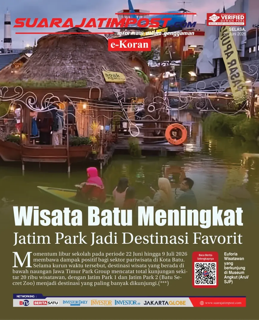 e-Koran, Edisi Selasa, 21 Juli 2026