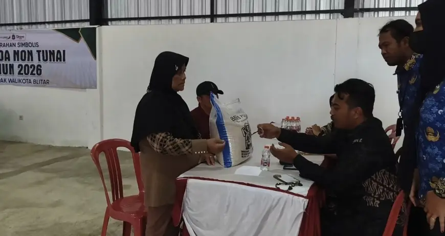 Rastrada Nontunai Kota Blitar Mulai Disalurkan, Pemkot Target Rampung Akhir Juli