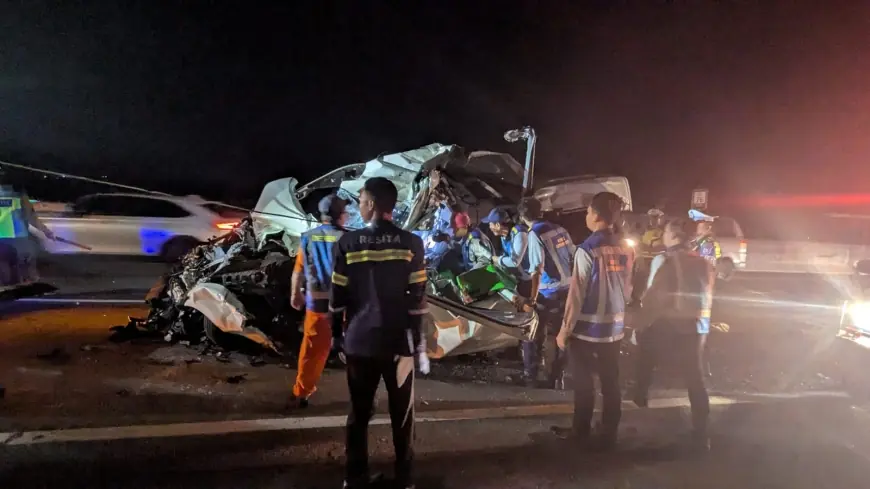 Polisi Ungkap Identitas Korban Kecelakaan Maut Hiace di Tol Malang-Pandaan