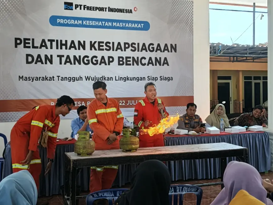 Freeport Indonesia Ajak Warga Gresik Siap Siaga Tanggap Darurat Bencana dari Rumah