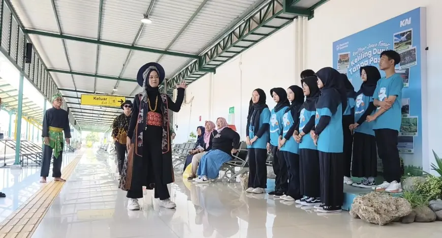 Hari Anak Nasional, Stasiun Blitar Jadi Panggung Talenta Anak Disabilitas