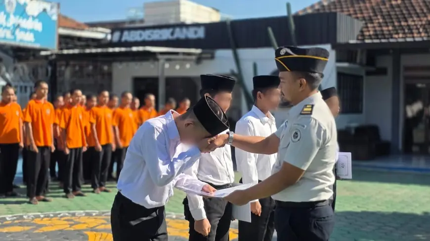 Hari Anak Nasional 2026, Empat Anak Binaan Rutan Nganjuk Terima Remisi dan Bebas