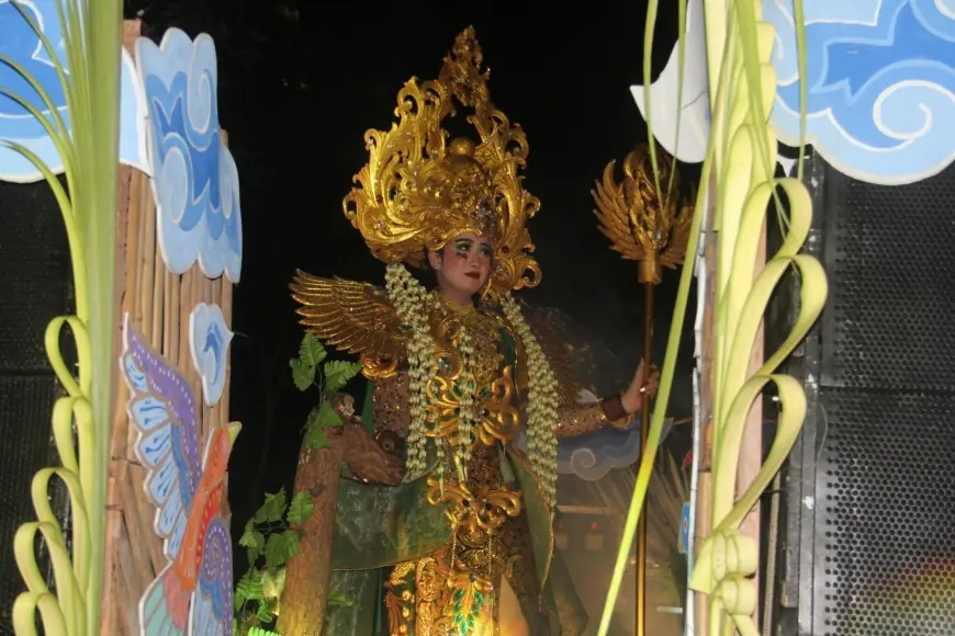 Mengusung Tema 'Symphony of Nature', Dhoho Night Carnival 2026 Pukau Ribuan Warga Kediri