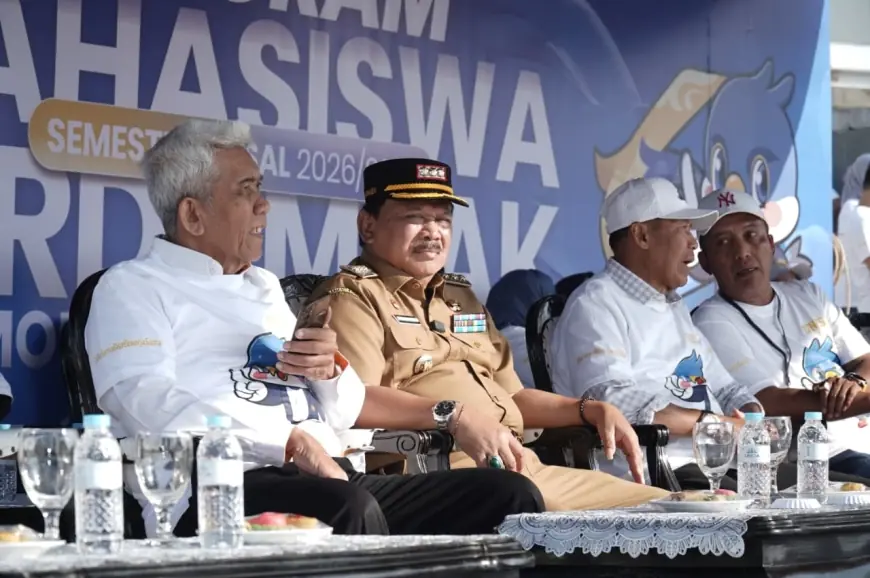 Kick Off Mahasiswa Berdampak UNESA, Pemkab Nganjuk Dukung Kolaborasi Pembangunan Daerah